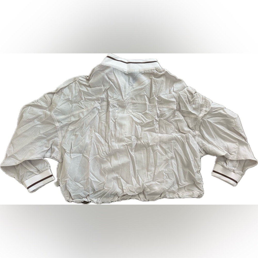 Joy Lab Lilac Cropped Boxy Bomber Jacket - Picture 5 of 9
